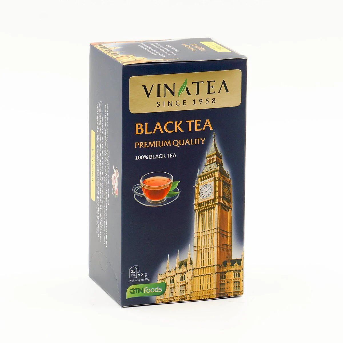 Vinatea Vietnamese Tea Vietnam Drink Green / Black / Chamomile / Ginger/ 25 Bags