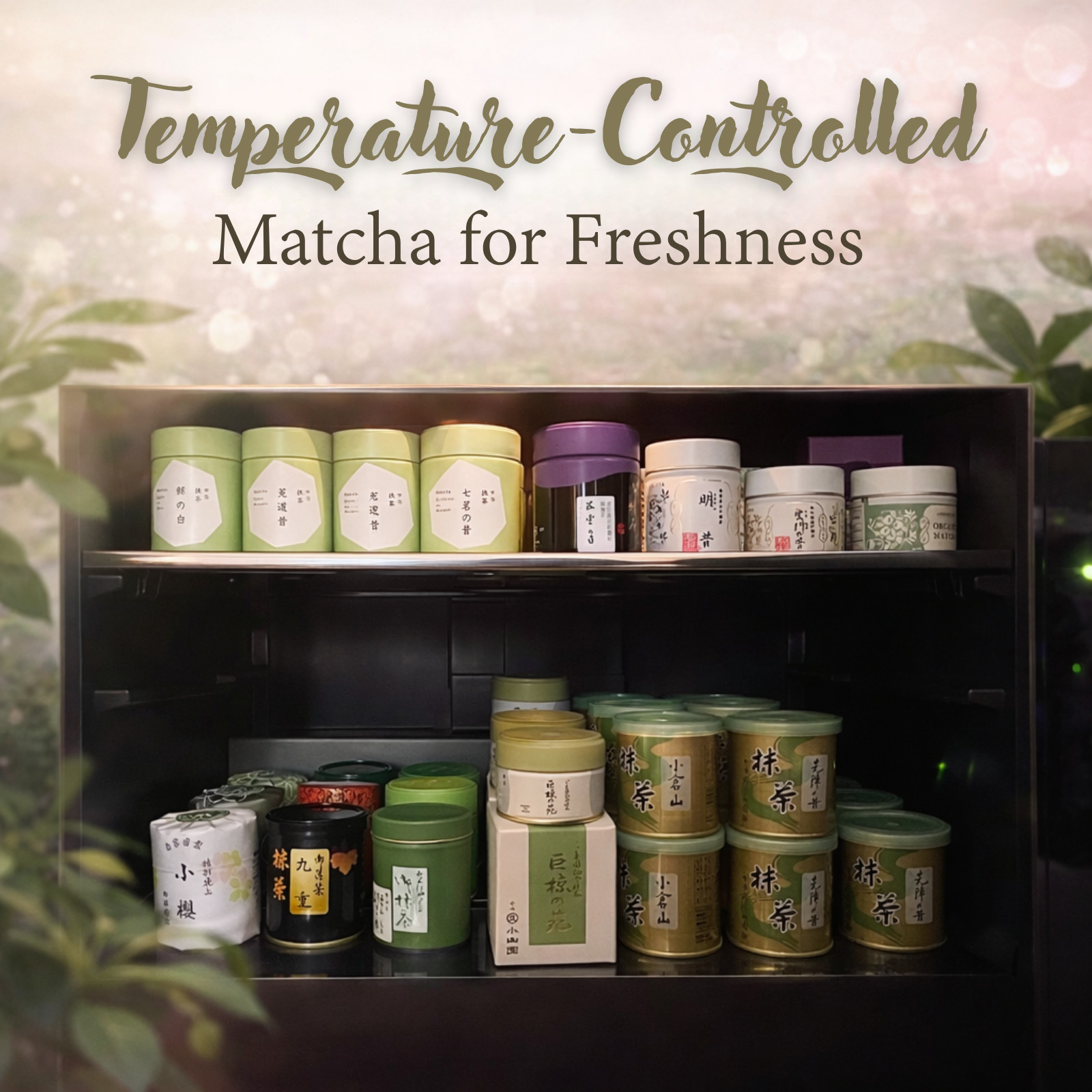 Yamamasa Koyamaen Matcha Tin set of 2 UJI Ceremonial Grade Green Tea