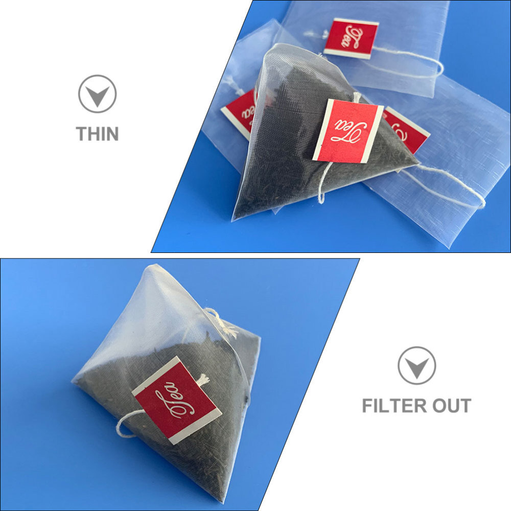 100pcs coffee filter bag Empty Portable Small Tea Pouches Loose Tea Bags