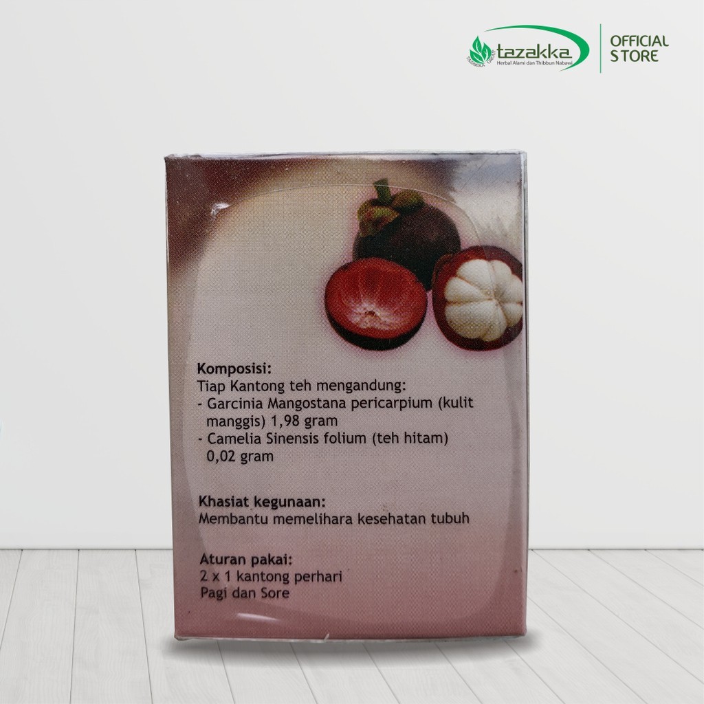3x Mangosteen peel herbal tea bags 40g each (120g total) bundle aroma ritual