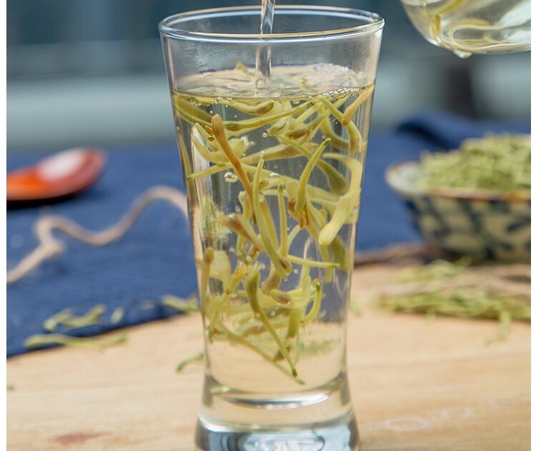 Honeysuckle Flower Tea Dried Herbal Tea Natural Blooming Floral Loose Leaf