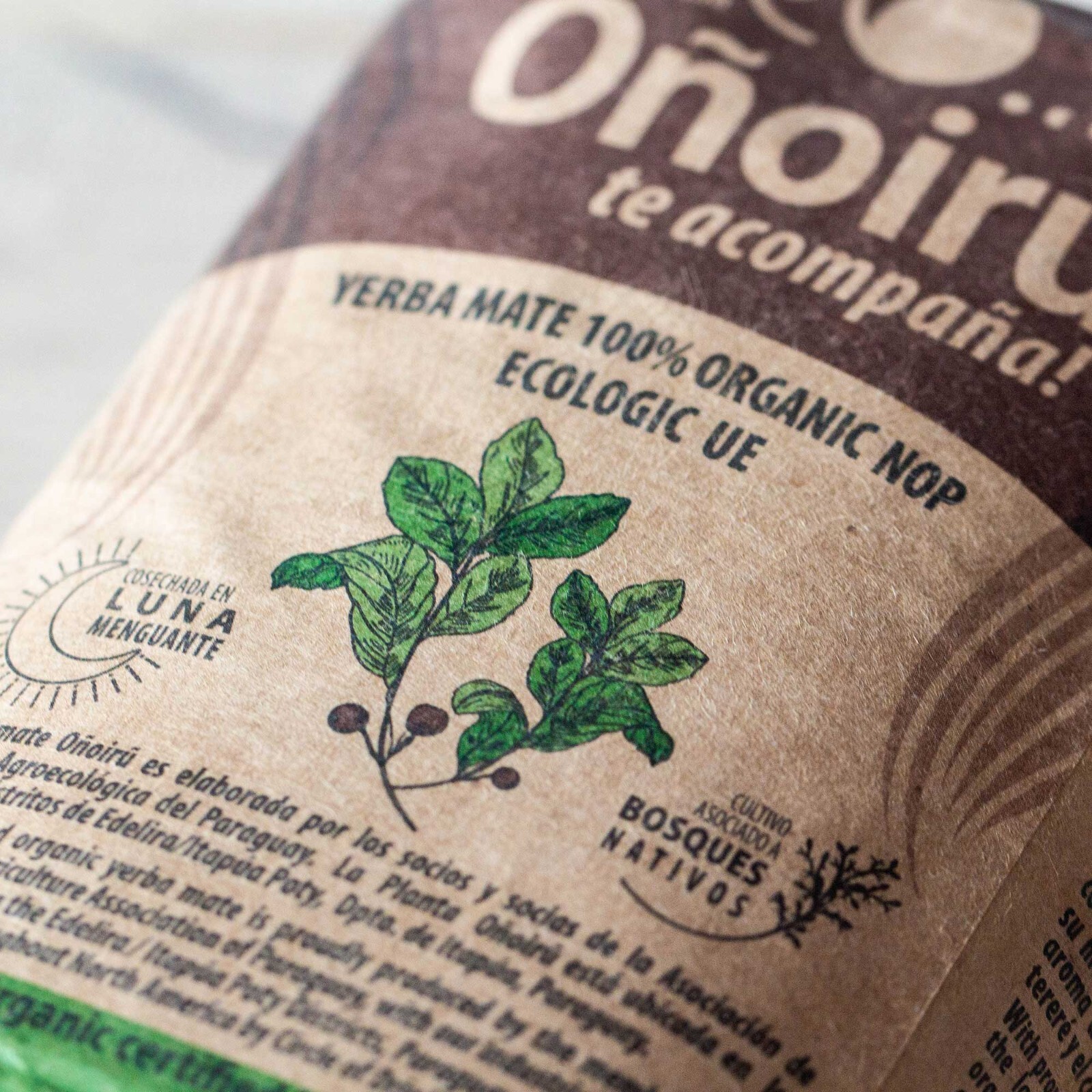 Onoiru Organic Paraguayan Yerba Mate Tea – Aged 2+ Years – Bold & Robust – 500g