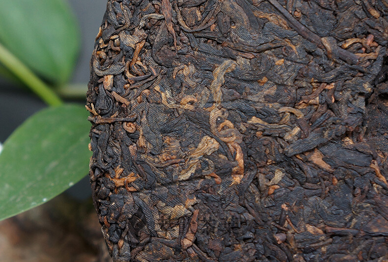 High Mountain Arbor Materials Xiaguan FT7573 Puerh Puer Ripe Tea Cake 357g 2017