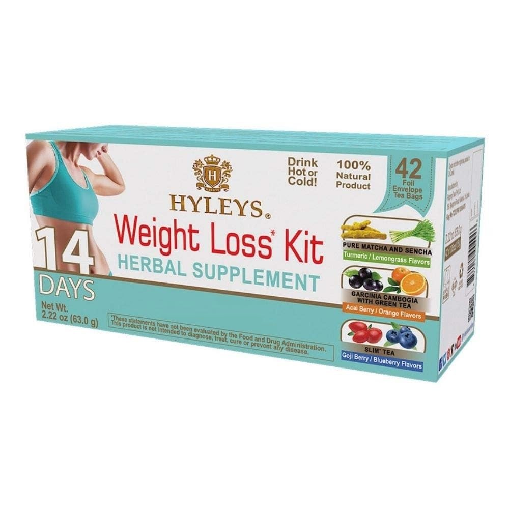 14 Day Weight Loss Tea – 42 Tea Bags – Garcinia Cambogia, Matcha Green Tea, S…