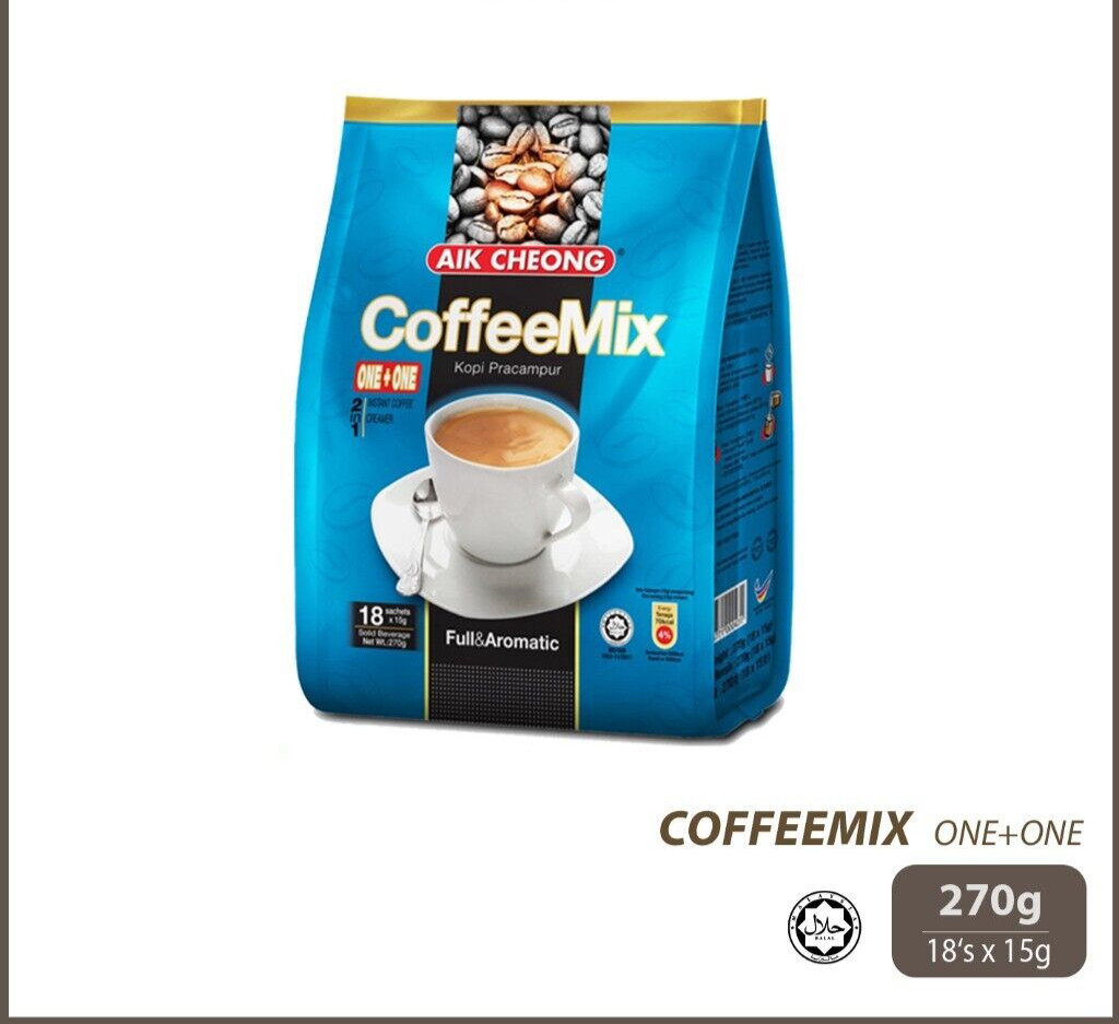 (4x Packs MIX) AIK CHEONG Instant Series (Regular / One + One / Rich / Brown)
