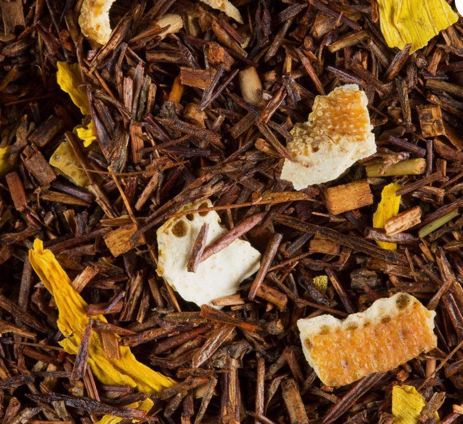 Dammann Freres Sachets Rooibos Citrus Tea Bags Premium Gourmet Tea (10 Teabags)