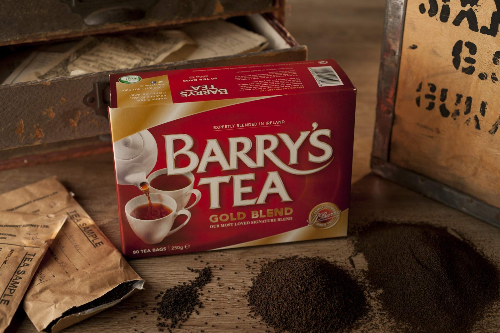 Barry’s Tea Gold Blend 80ct 3-Pack (240 Teabags), Direct 80 Count (Pack of 3)