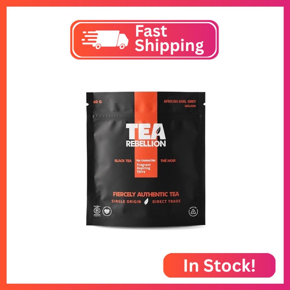 Tea Rebellion | African Earl Grey Black Tea | Fragrant, Aspiring, Spicy | Malawi