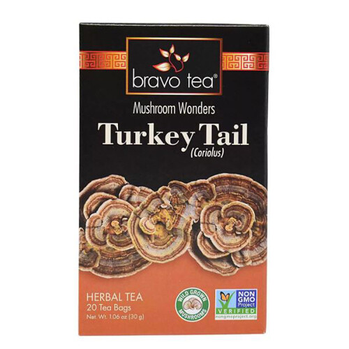 Turkey Tail Tea 20 Bags By Bravo Tea & Herbs