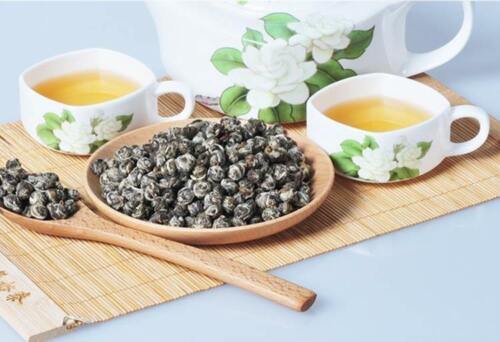 Organic Green Tea Leaf Pure Jasmine Tea Ball Dragon Loose 1Kg 2.2 LB