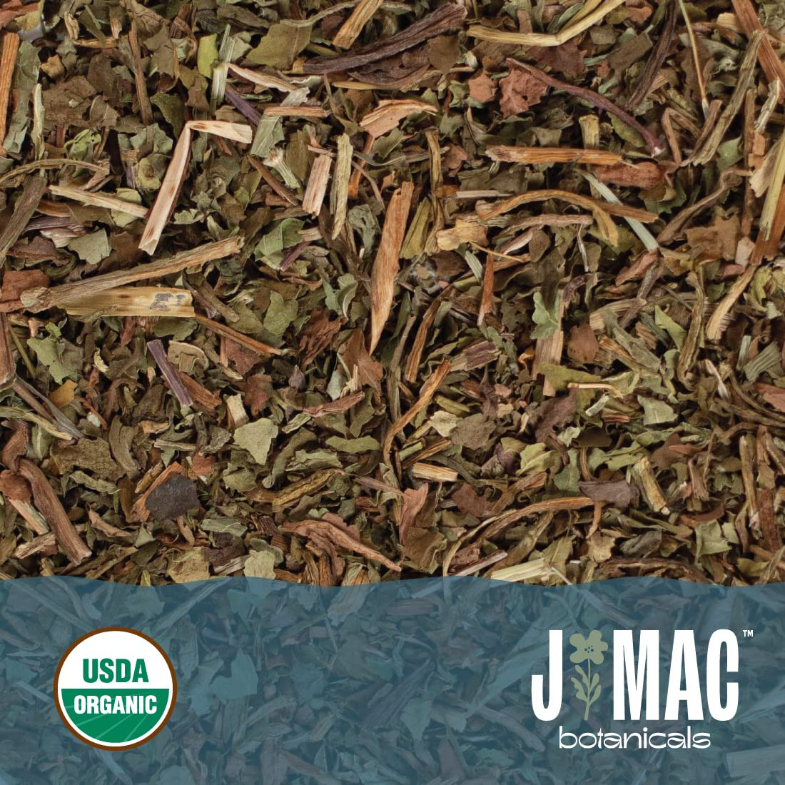 J Mac Botanicals, Organic Dandelion Leaves (4 Oz Bag) USDA Certified Organic Dan