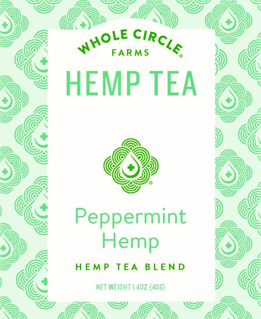 Hemp & Peppermint Tea Blend –  Direct from our Organic Farm in Silverton, Oregon