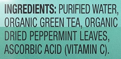 Teas’ Tea Unsweetened Mint Green Tea 16.9 Fl Oz (Pack Of 12) Organic,