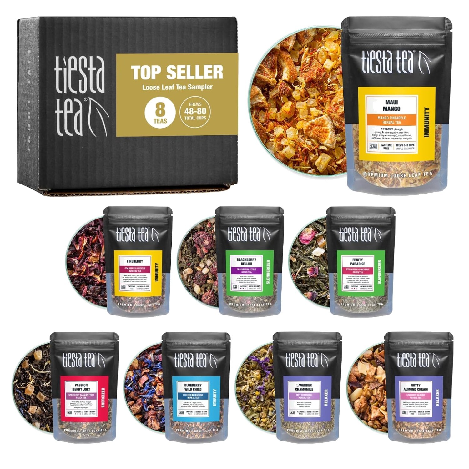Handcrafted Loose Leaf Tea Assortment