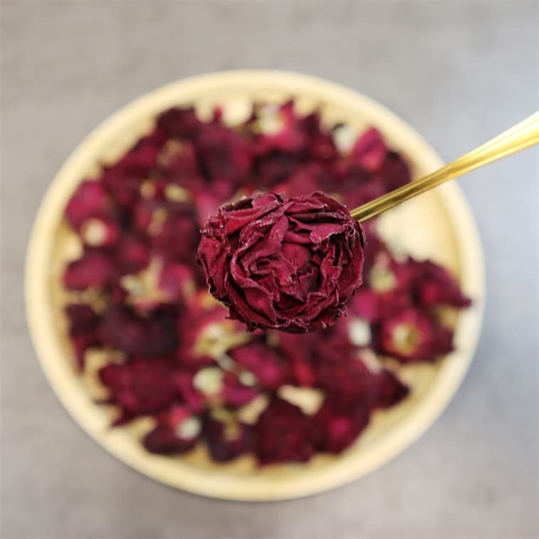 Royal Seafood USA Yunnan Red Rose Edible Rose Tea Dried Flowers 2oz 九龍堂 墨红玫瑰花 玫瑰