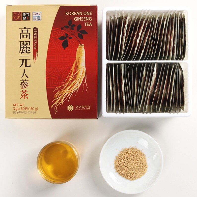 Korean No.1 Ginseng Tea 3g x 50bags Ginseng Extract Ginseng Root Tea KOREA MADE
