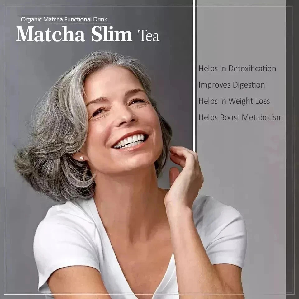 Matcha Slim Green Tea Weight Management High In Antioxidants Detoxifying (50gm)