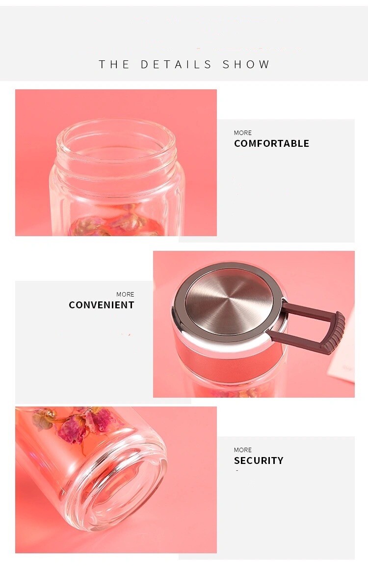 Premium new Jasmine Tea (250g) Bag and Tea bottle(300ml) Health Benefits