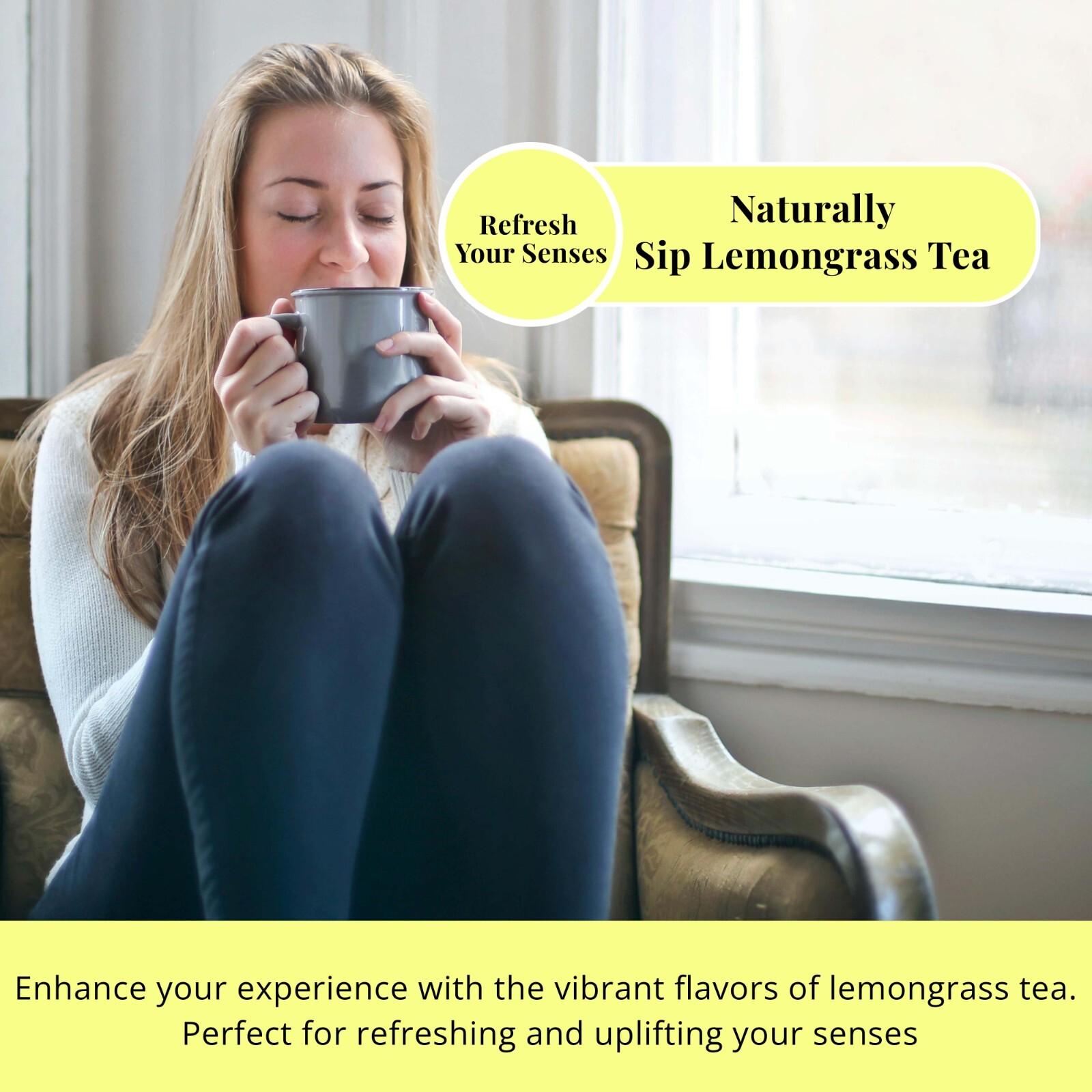 75 Organic Lemongrass Tea Bags, Pure Lemongrass Tea, Te De Limon, No Caffeine