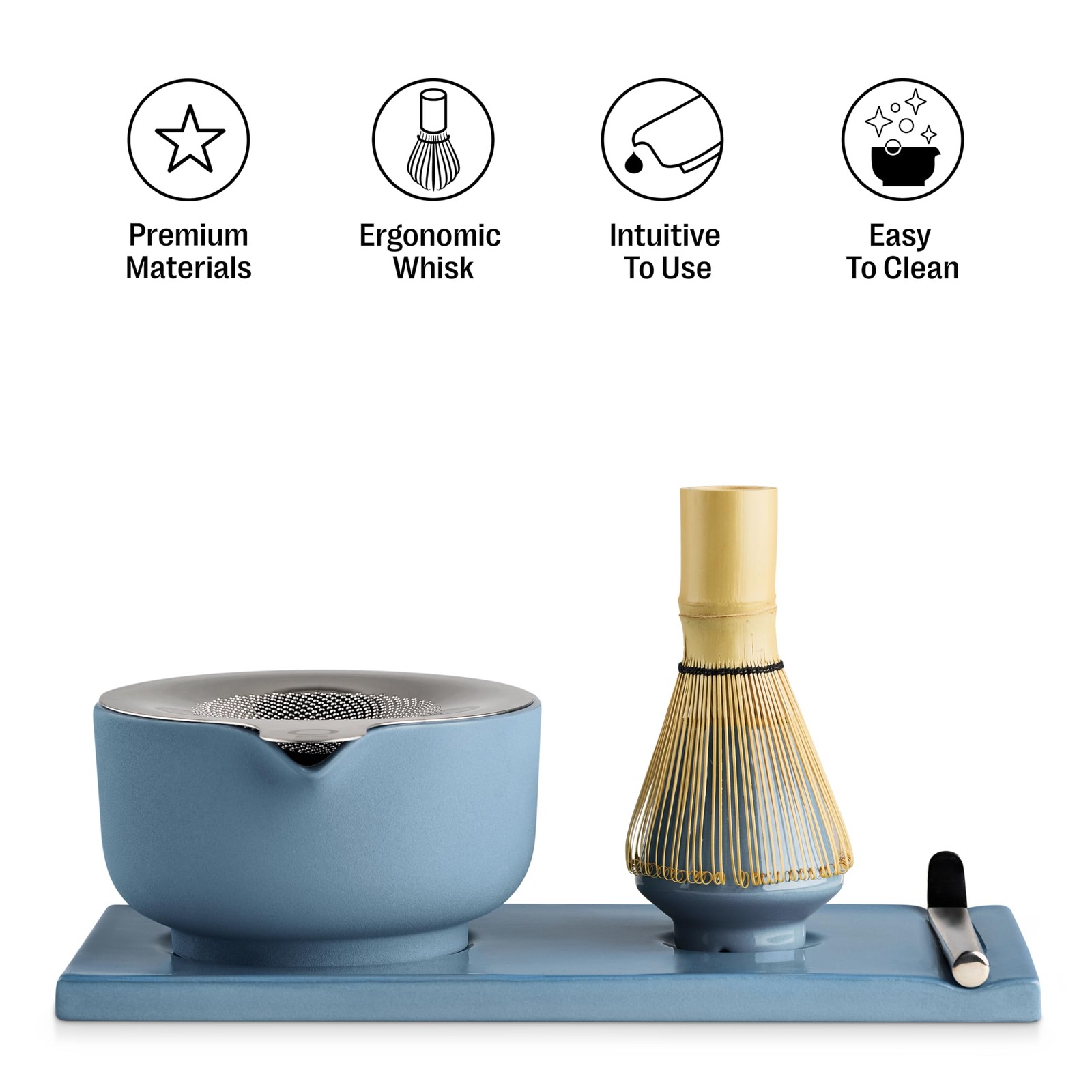 Fellow Matcha Set, Complete Matcha Tea Kit with Ceramic Bowl, Bamboo Whisk & …