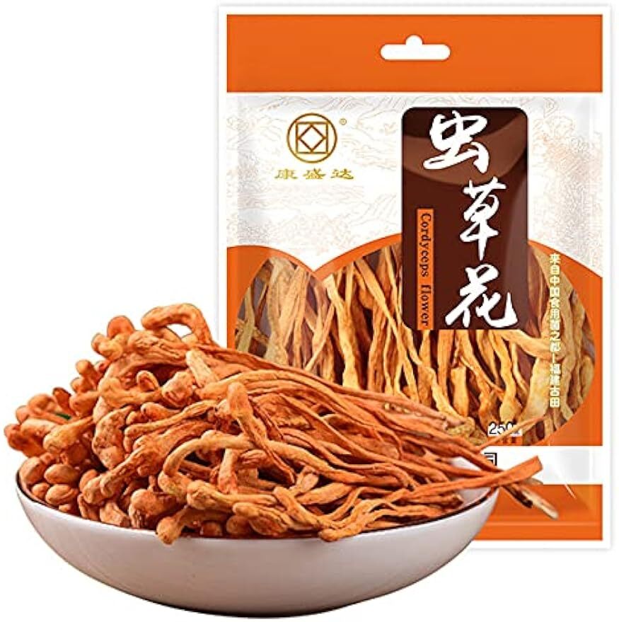 Chinese Cordyceps Flower Golden Cordyceps Cordyceps Flower Dry Goods 250g