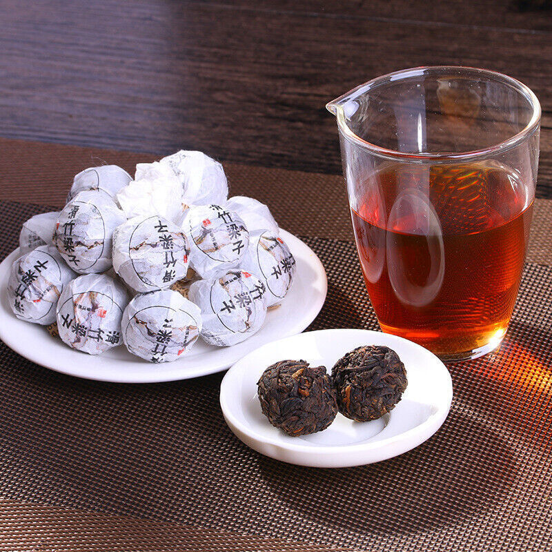 500g 2018 year small bowl-shaped compressed mass of tea leaves cooked tea date