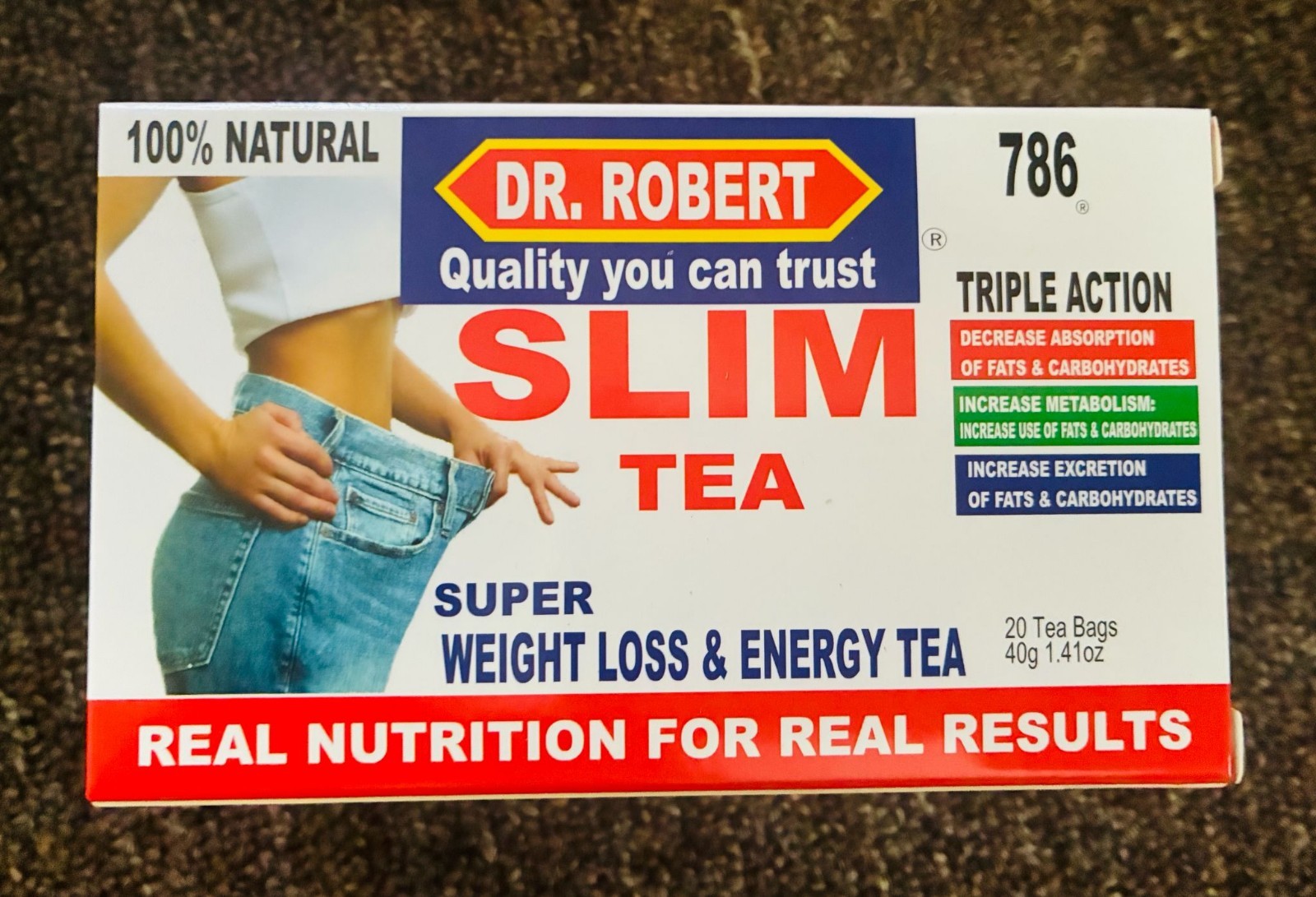 3 Ballerina Tea, Caribbean Detox Tea, Dr. Robert Slim Tea, Honey & Candle