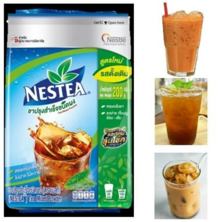 10 x 200 g. Nestle Nestea Unsweetened Instant Thai Tea Drink No Sugar