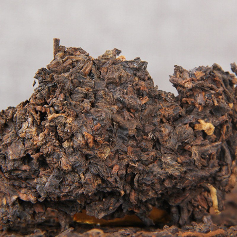 357g Premium Pu’er Dark Tea 2020 Classic Ripe Tea Cake Menghai Ancient Tree Tea