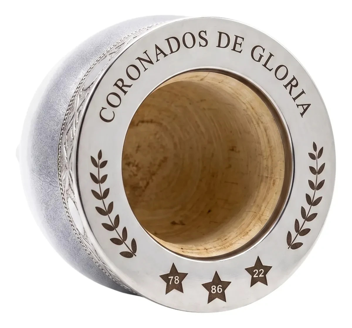 Mate Imperial Argentina Coronados De Gloria Bombilla Mundial