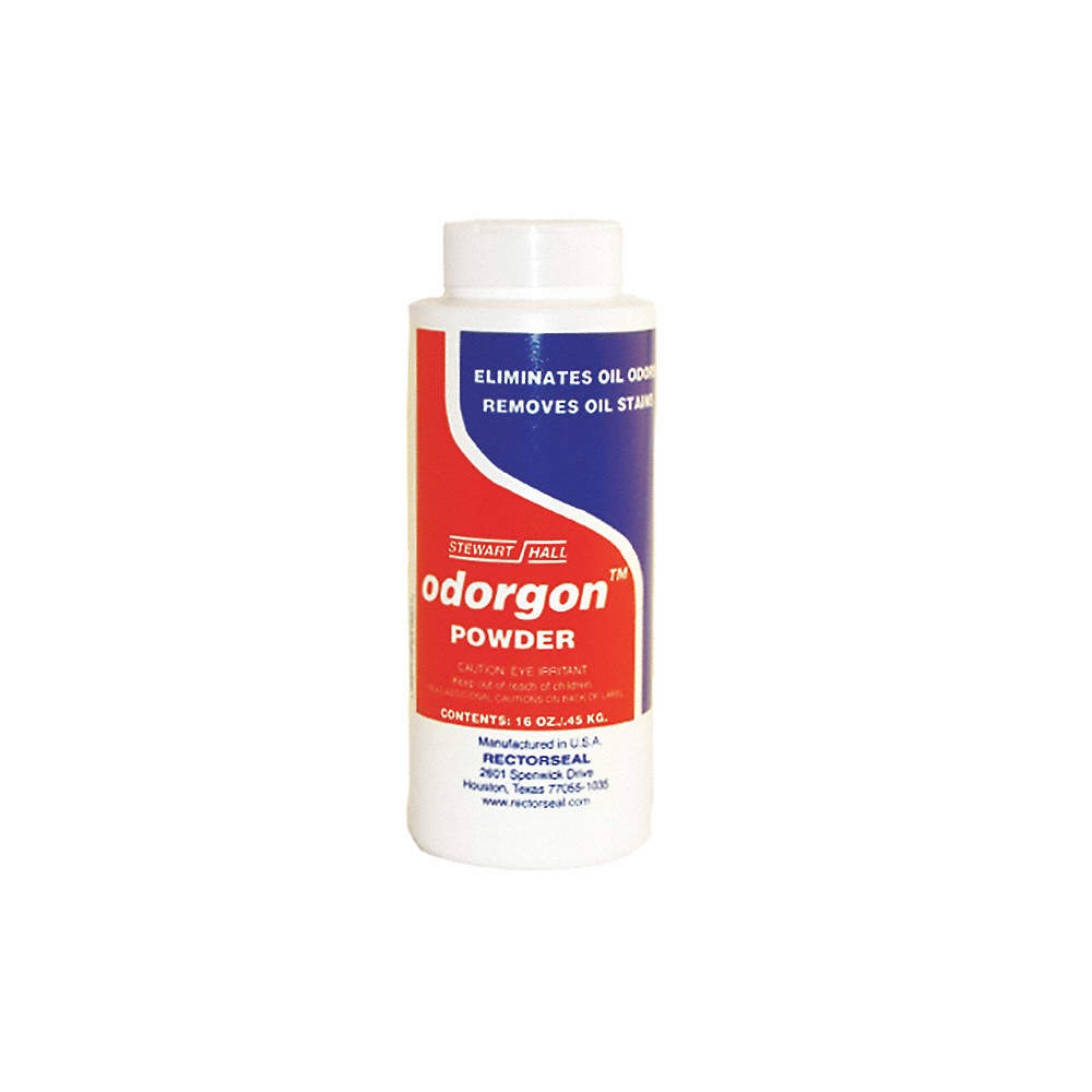 RECTORSEAL 68512 Oil Only Absorbent,1 lb.,Canister,White PK 6