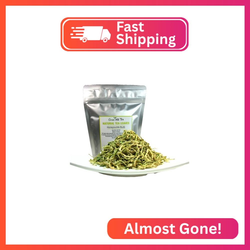 Greenhilltea traditional health herbs 2 OZ (56grams), Honey suckle dried herbal