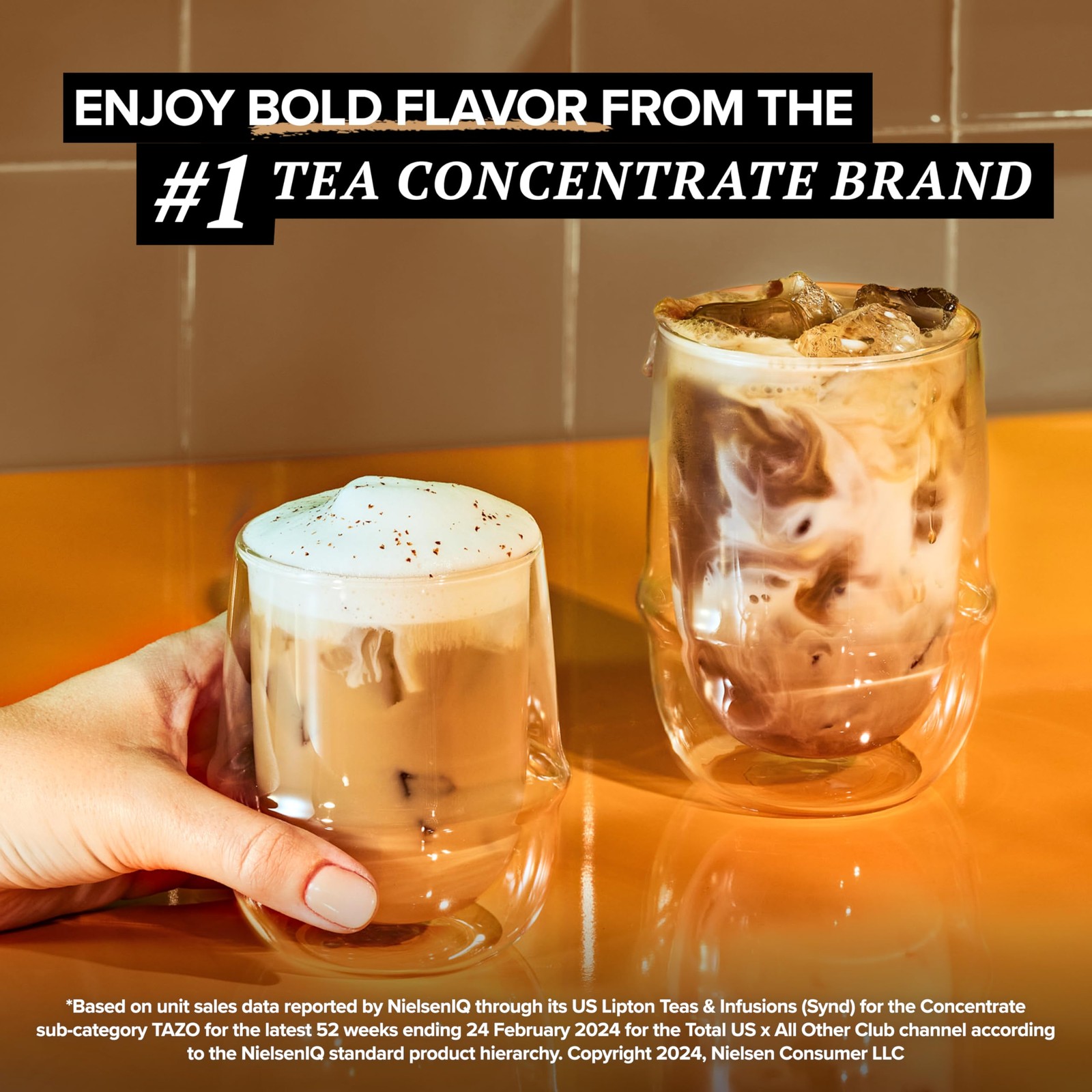 TAZO Classic Chai Latte, Black Tea Concentrate, 32 Fl Oz (Pack of 1)