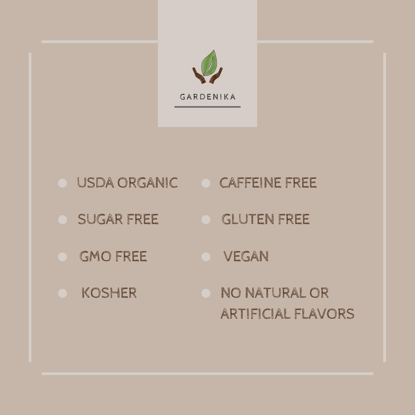 Gardenika Organic Loose Leaf Tea Sampler – Herbal Caffeine-Free Set – Ayurved…