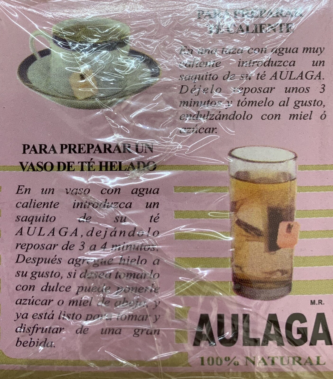 Te de Aulaga 2 Pack 50 Tea Bags Cuachalalate Arando Tlanchichinole