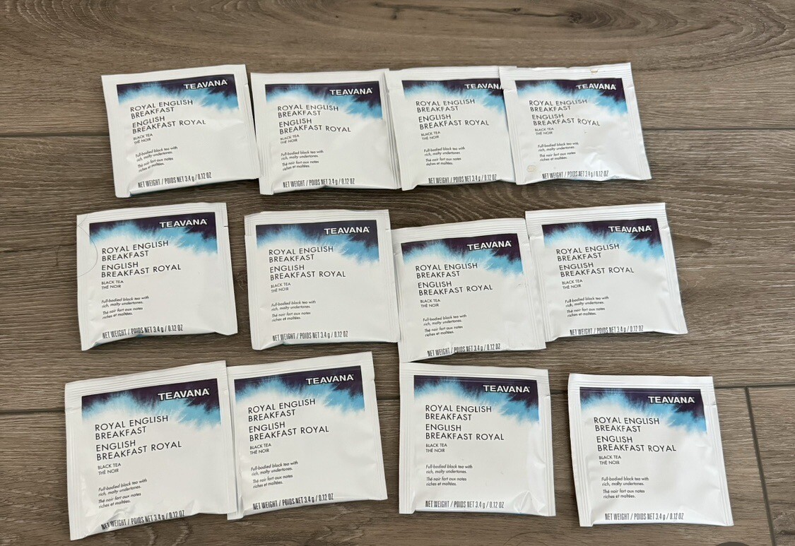 Tevana Royal English Breakfast Tea Sachet 1 Set Of 12 Sachet
