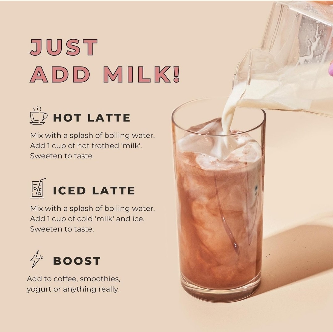 Blume Latte Variety Pack | Calming Blue Lavender Tea, Soothing Reishi Hot Cacao,