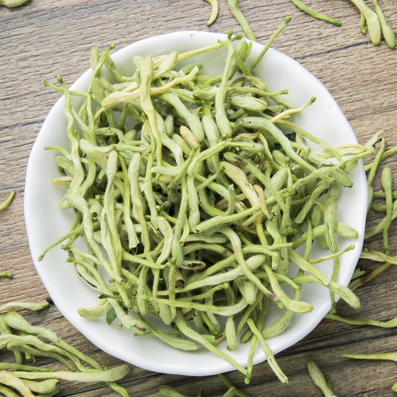 Honeysuckle Flower Tea Dried Herbal Tea Natural Blooming Floral Loose Leaf