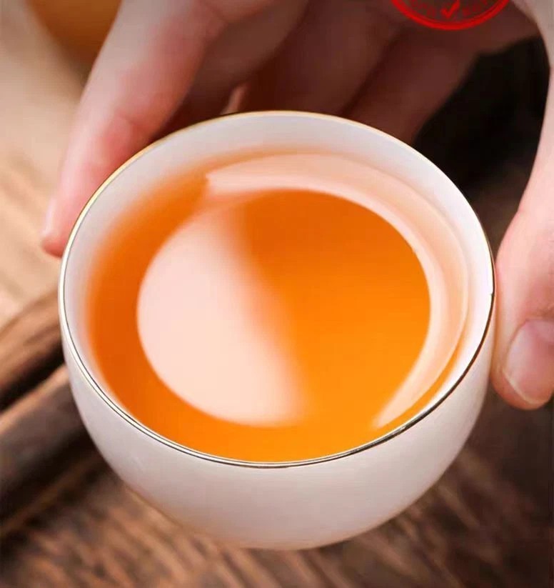 FuDing Dried tangerine white tea orange peel Shou Mei White Tea small cake tea
