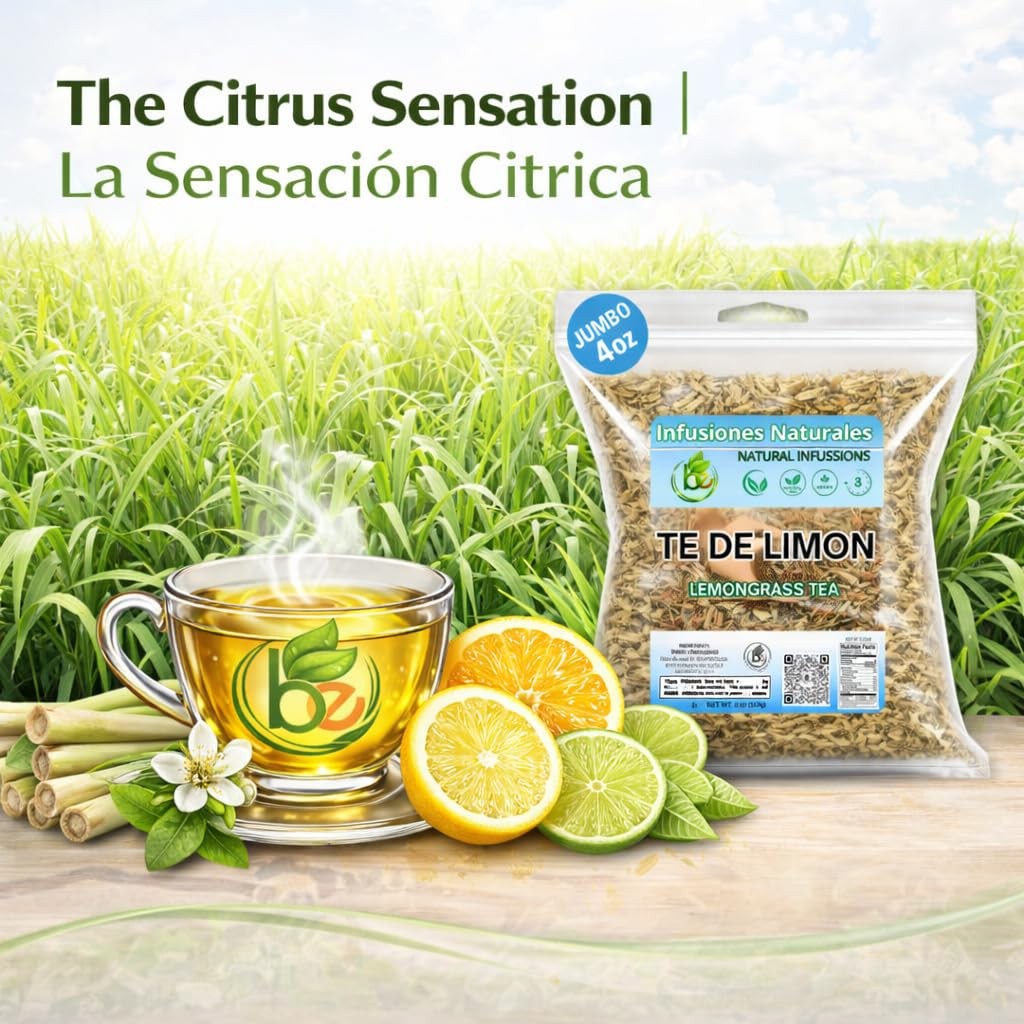 Lemongrass Herbal Tea – 4 oz (113g) – Dried Citronella Leaves – Cut & Sifted…