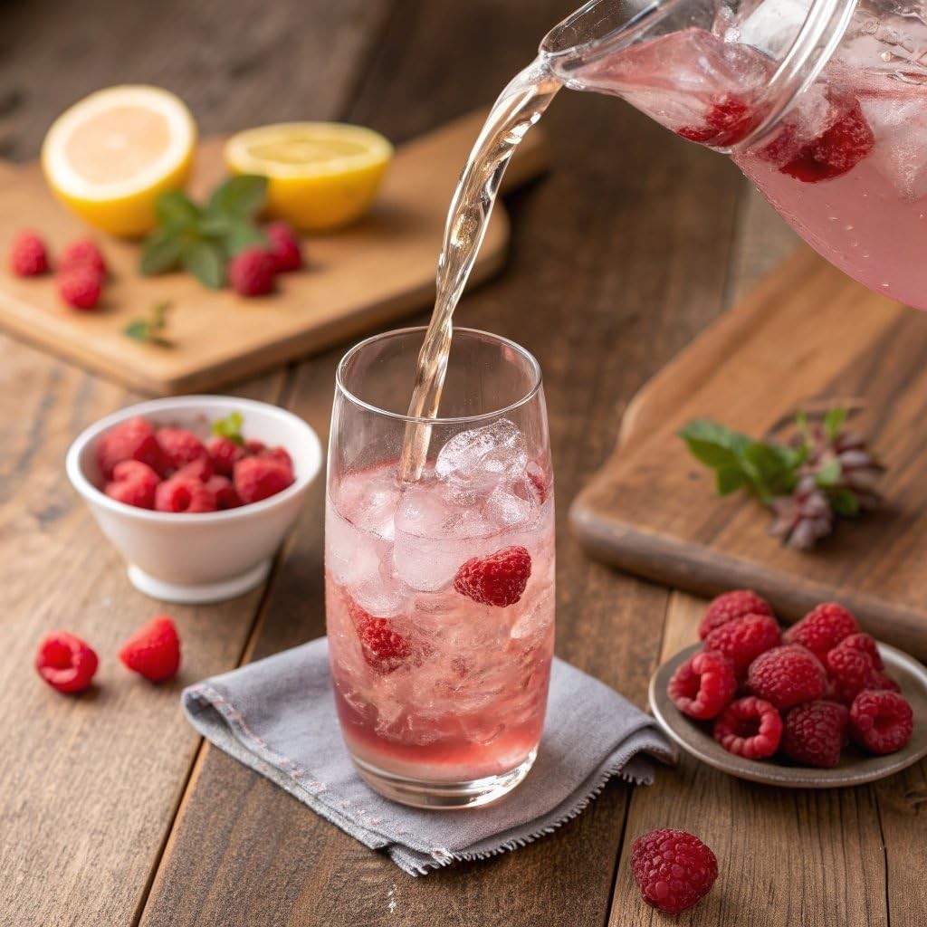 12 Bottles of Raspberry White Iced Tea – Natural, Refreshing, and Allergen-Free