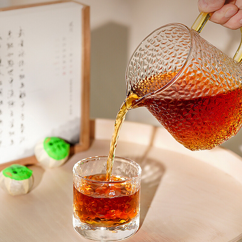 Xinhui Pu’er Tea,Small Green Orange Citrus Yunnan Court Puer Cooked Tea 230g Tin