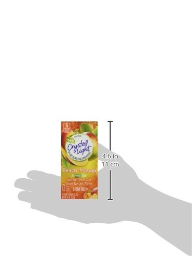 Crystal Light On The Go Green Tea Peach Mango, 10-Count Boxes