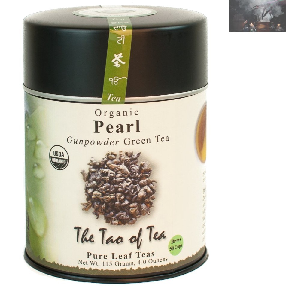Savory 4oz Organic Pearl Green Tea – Gunpowder Variety from Zhejiang, China