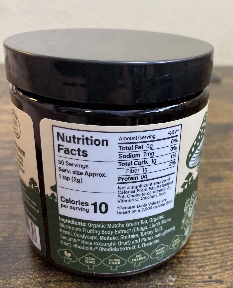 Melting Forest Mushroom Matcha