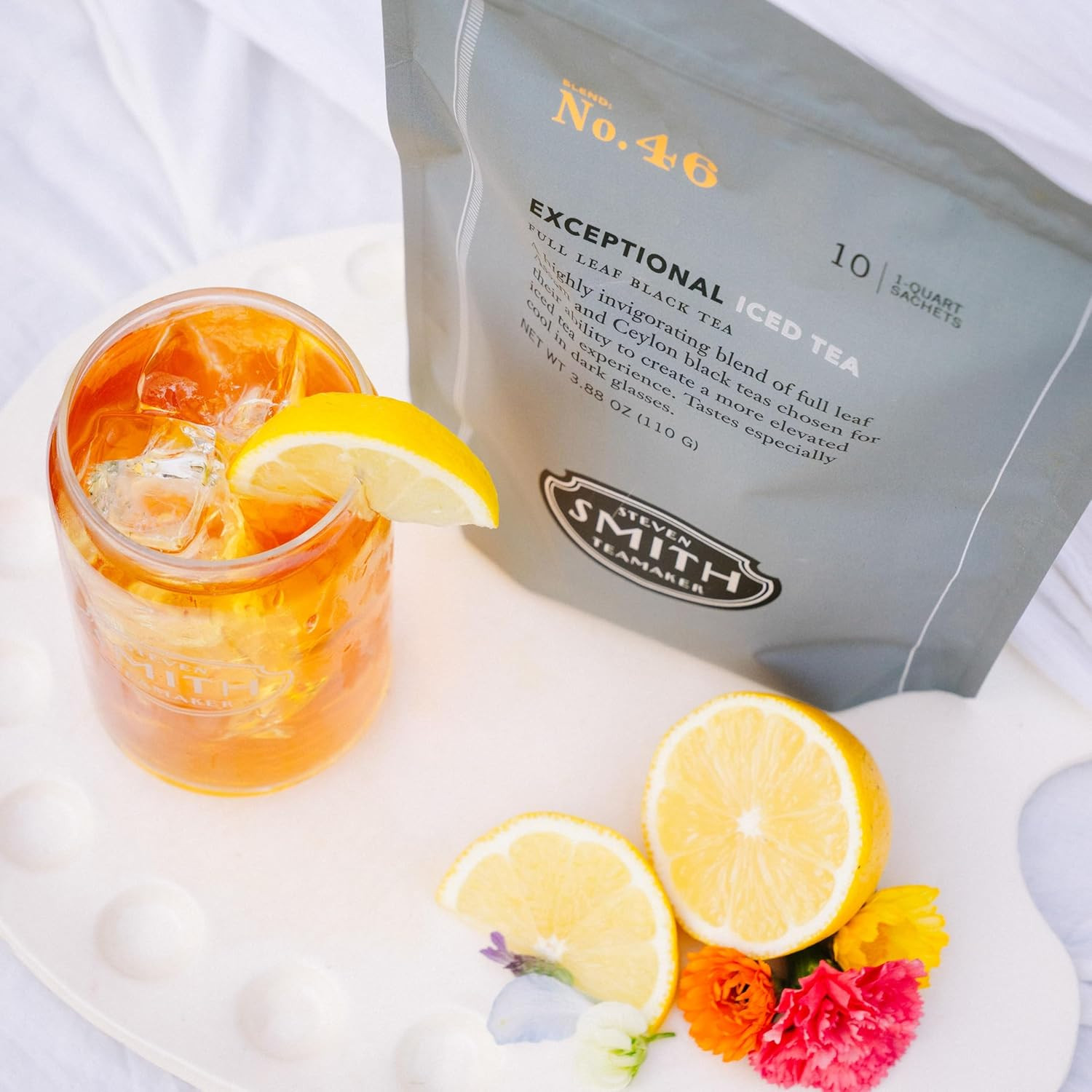 Steven Smith Teamaker Exceptional Iced Tea No. 46, Refreshing, Caffeinated, Sust