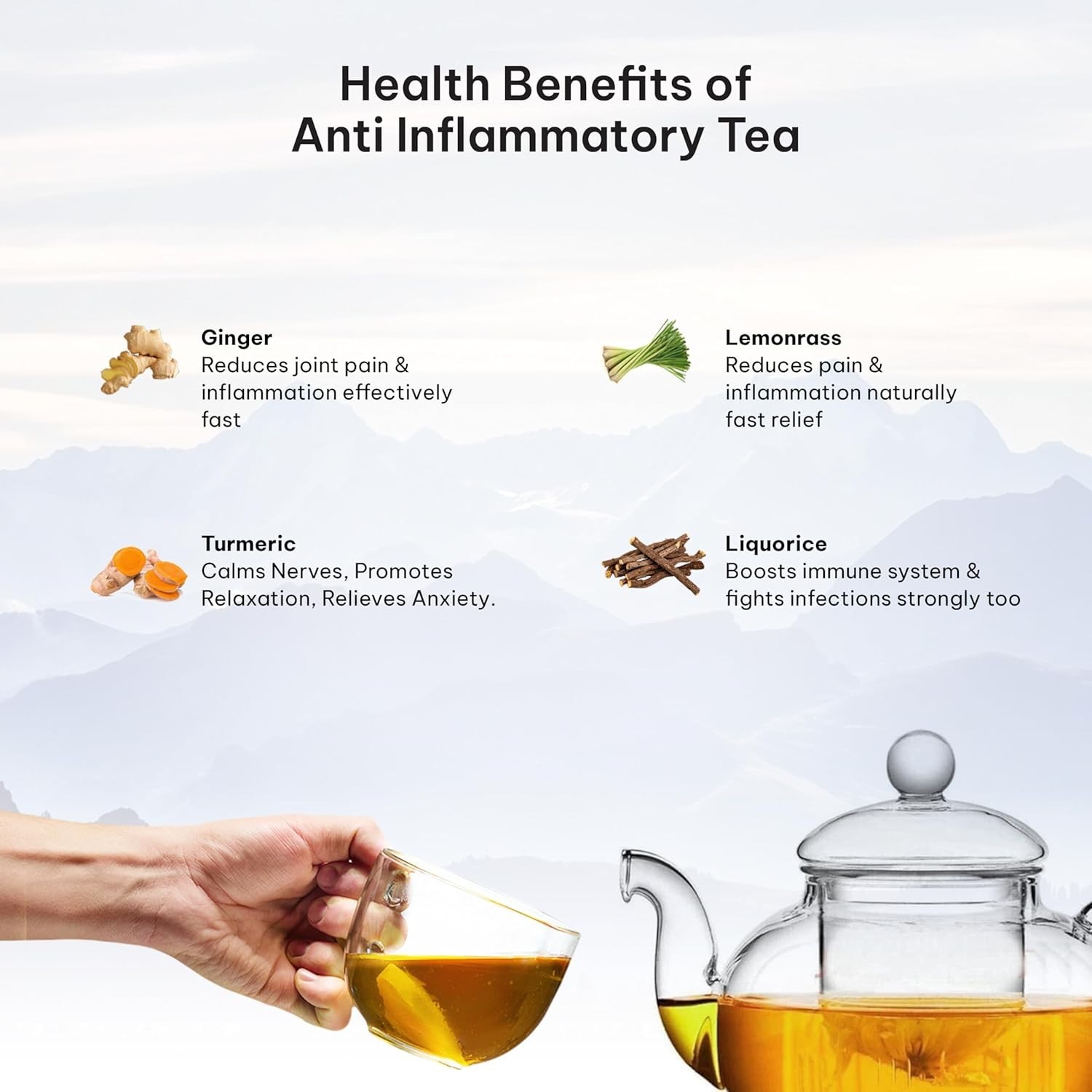 Tearaja Anti Inflammatory Tea, 30 Tea Bags