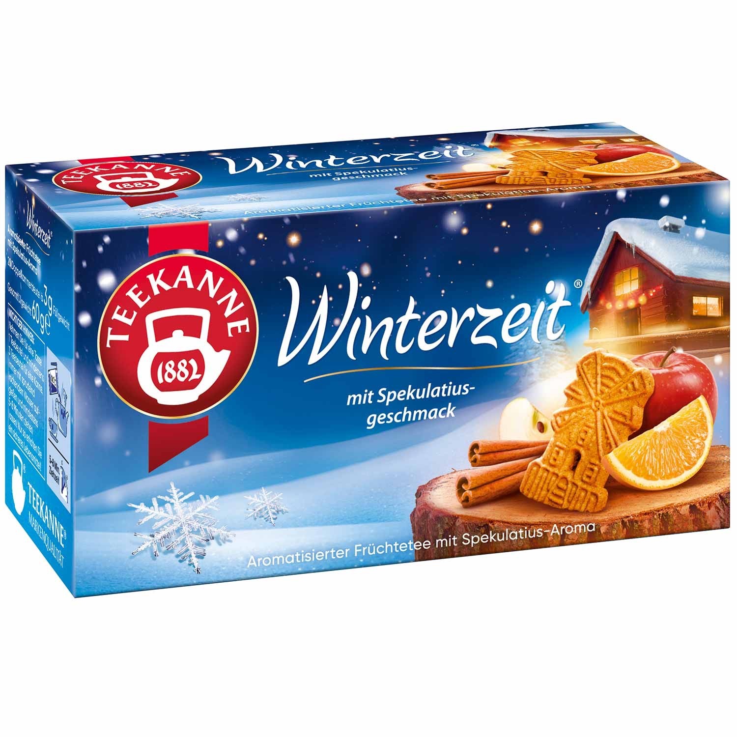 Teekanne tea WINTERZEIT Winter Time speculoos cinnamon 20 tea bags- FREE SHIP
