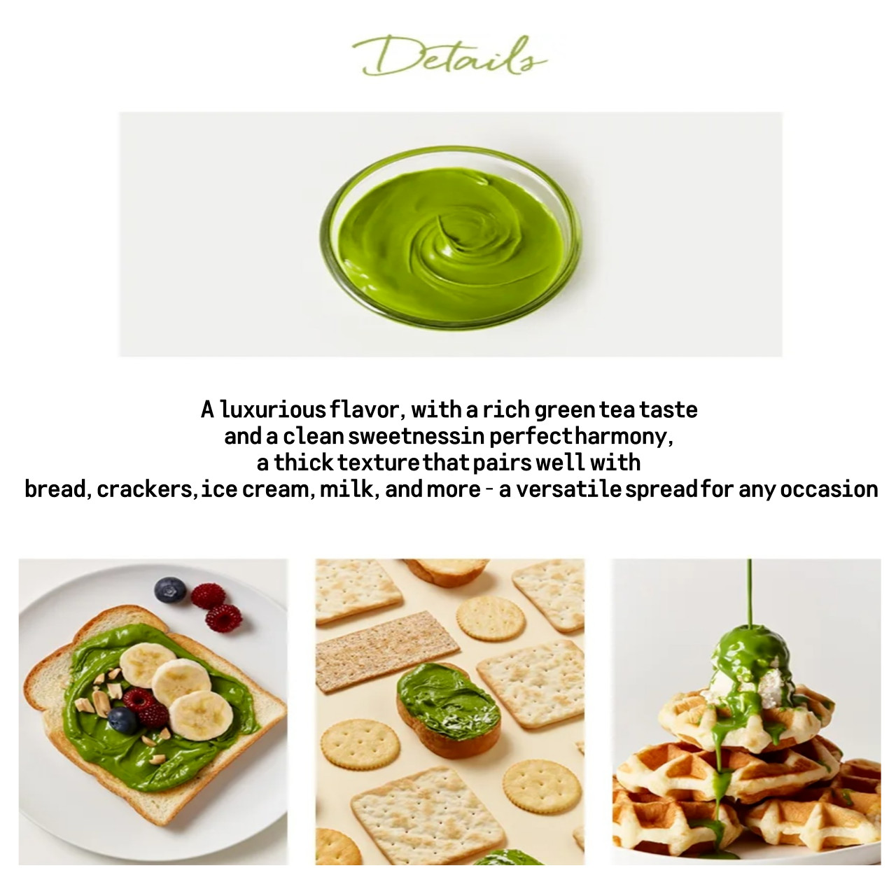 [OSULLOC] 200g Korea Green Tea Milk Spread Jam Premium Organic Jam From JEJU