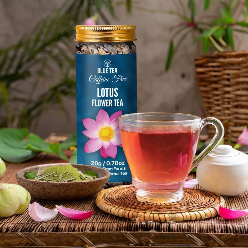 – Pink Lotus Flower Tea – 1.40 Oz – 20 Cups | SUPER ANTIOXIDANT | Refreshing …